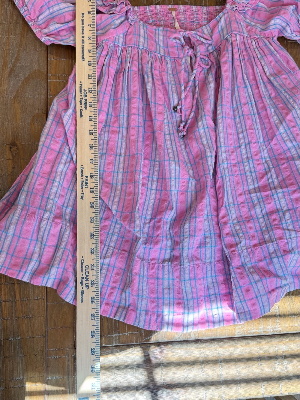 Free People Pink Striped Smocked Set - Picture 10 of 10